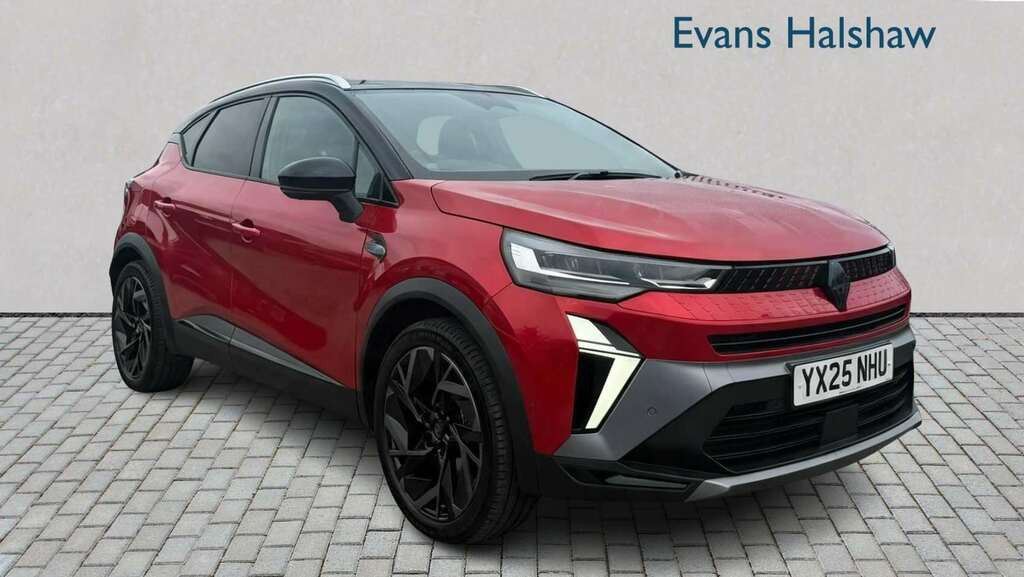 Renault Captur 1.6 E-tech Full Hybrid 145 Esprit Alpine YX25NHU Red