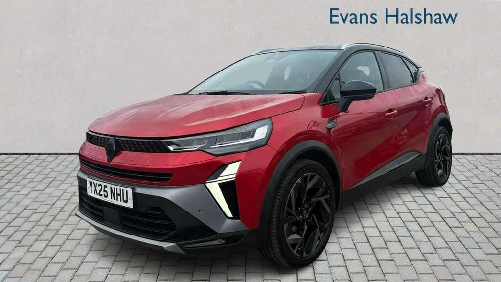 Renault Captur 1.6 E-tech Full Hybrid 145 Esprit Alpine YX25NHU Red #3