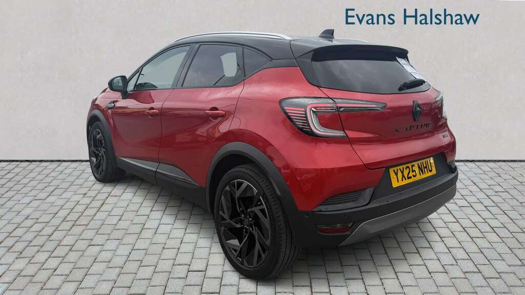 Renault Captur 1.6 E-tech Full Hybrid 145 Esprit Alpine YX25NHU Red #5