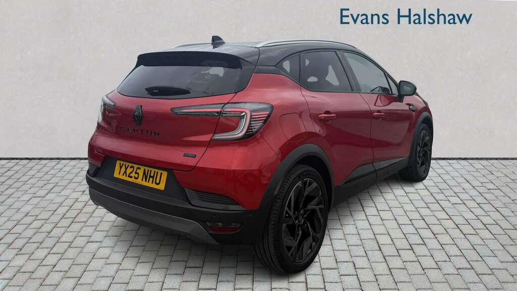 Renault Captur 1.6 E-tech Full Hybrid 145 Esprit Alpine YX25NHU Red #6