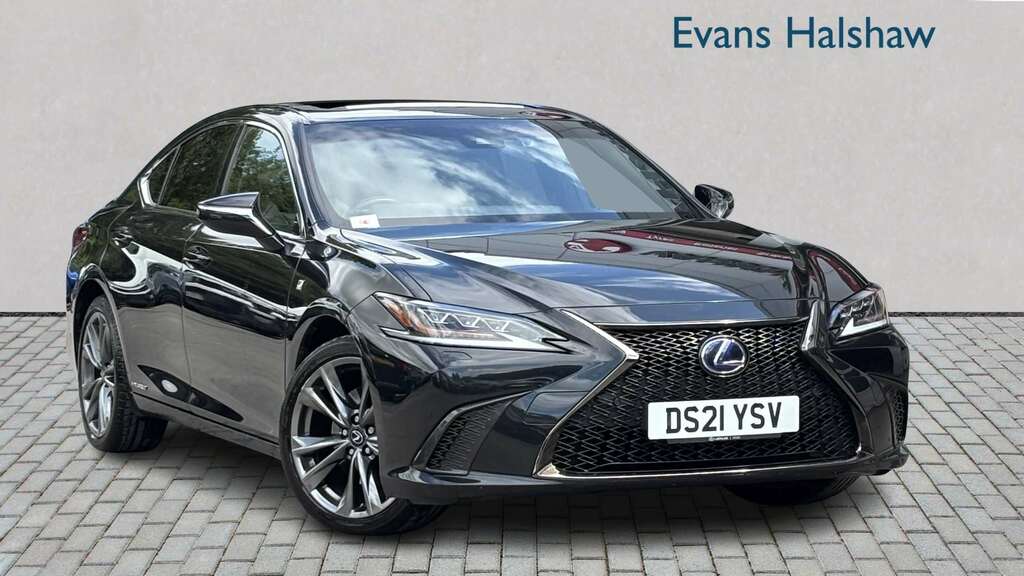 Lexus ES 300H 2.5 F-sport Cvt Techsafety Pack 2021 Black #2