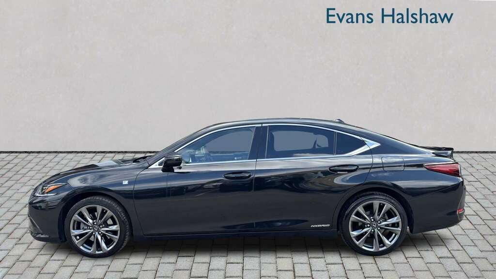 Lexus ES 300H 2.5 F-sport Cvt Techsafety Pack 2021 Black #4