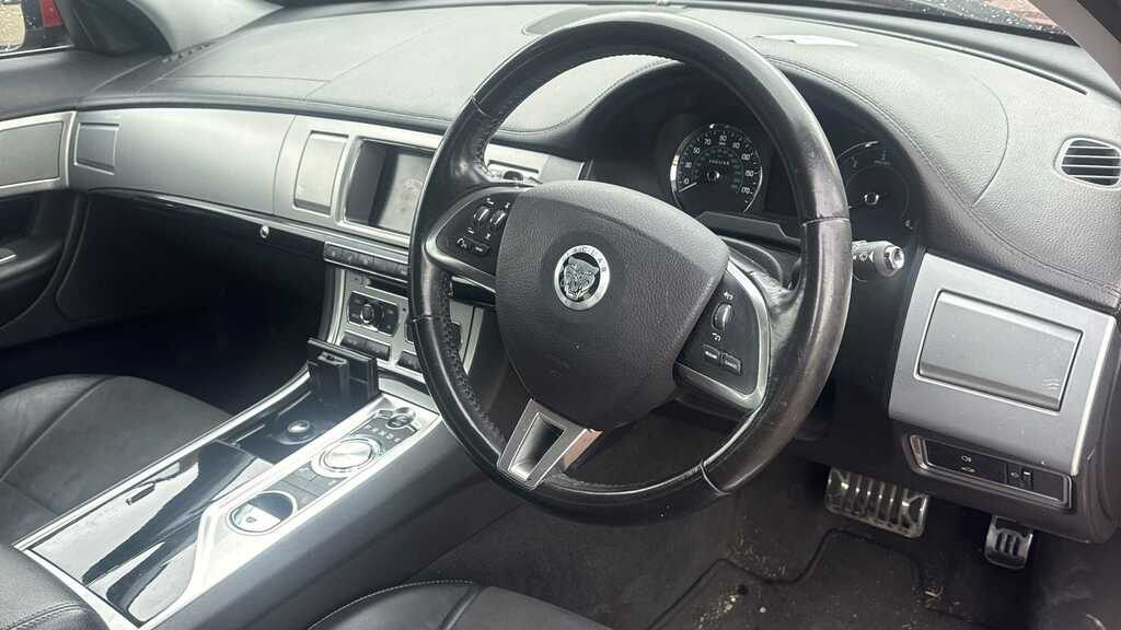 Jaguar XF 2.2D 200 Sport 2012 KT62DJV Red #3