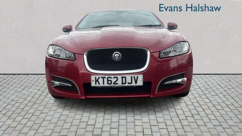 Jaguar XF 2.2D 200 Sport 2012 KT62DJV Red #5