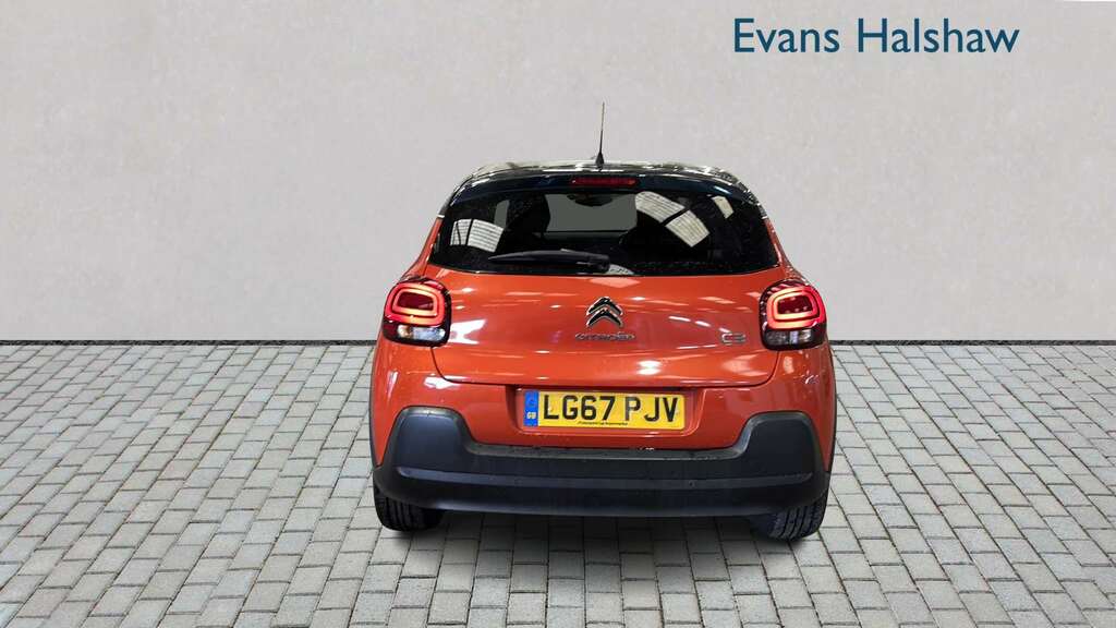 Citroen C3 1.2 Puretech 82 Flair 2017 LG67PJV Orange #5