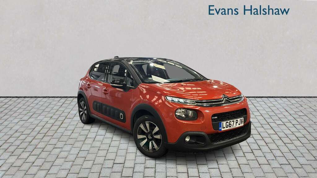 Citroen C3 1.2 Puretech 82 Flair 2017 LG67PJV Orange