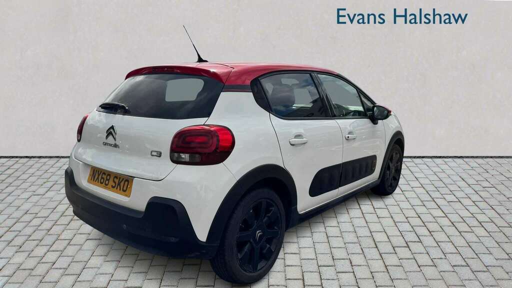 Citroen C3 1.2 Puretech 82 Flair 2018 NX68SKO White #5