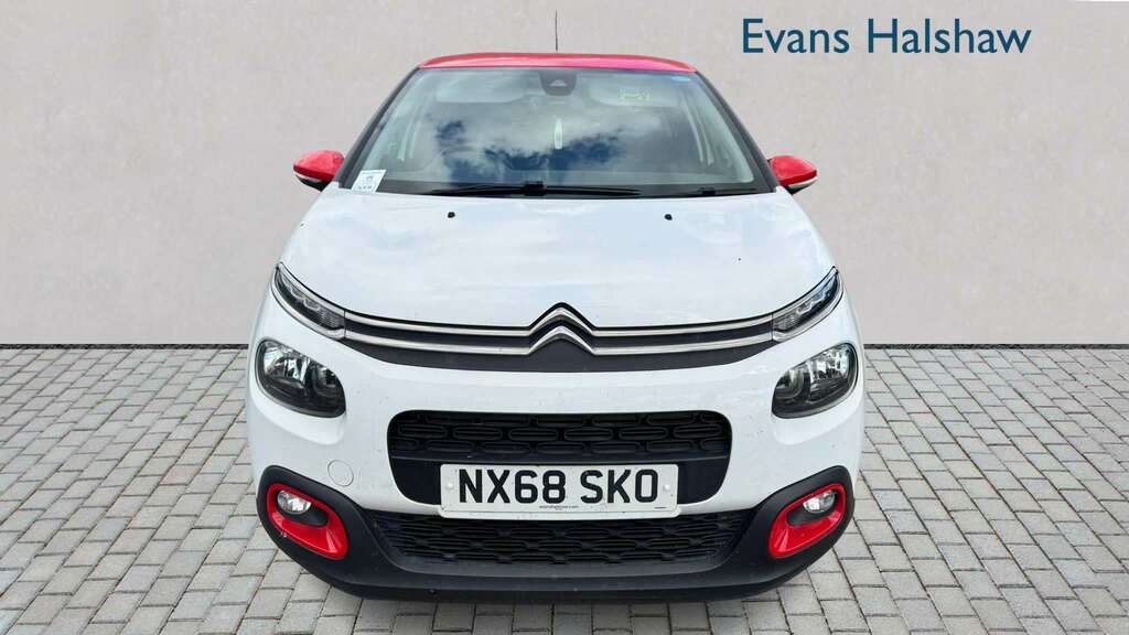 Citroen C3 1.2 Puretech 82 Flair 2018 NX68SKO White #2
