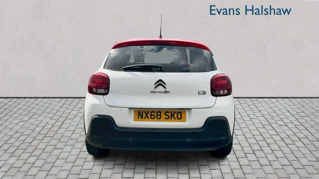 Citroen C3 1.2 Puretech 82 Flair 2018 NX68SKO White #6