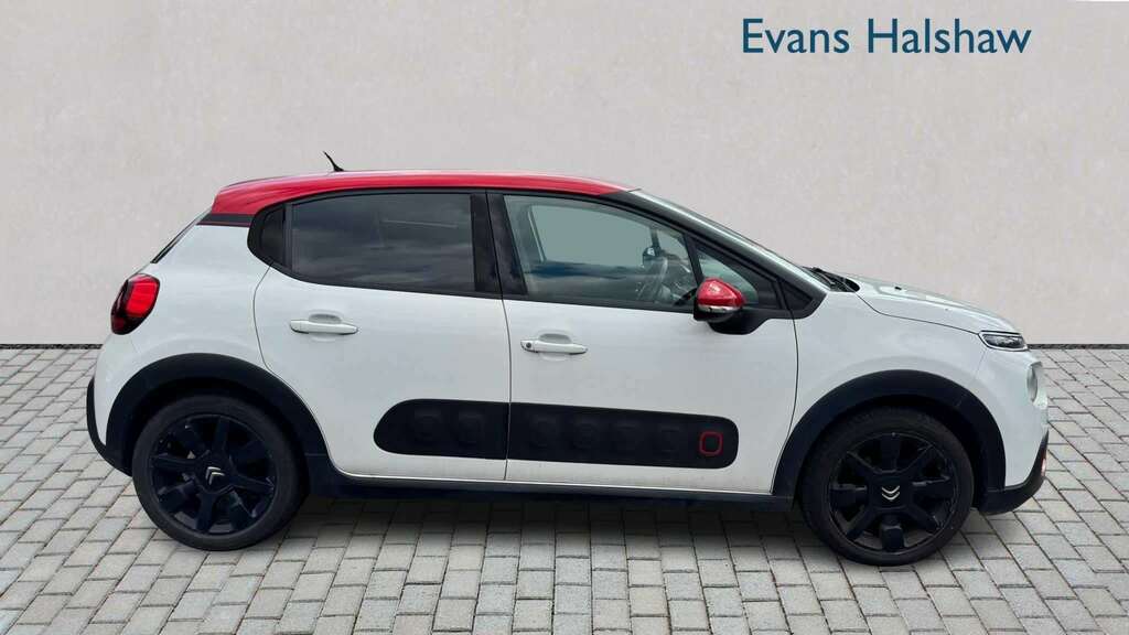 Citroen C3 1.2 Puretech 82 Flair 2018 NX68SKO White #4