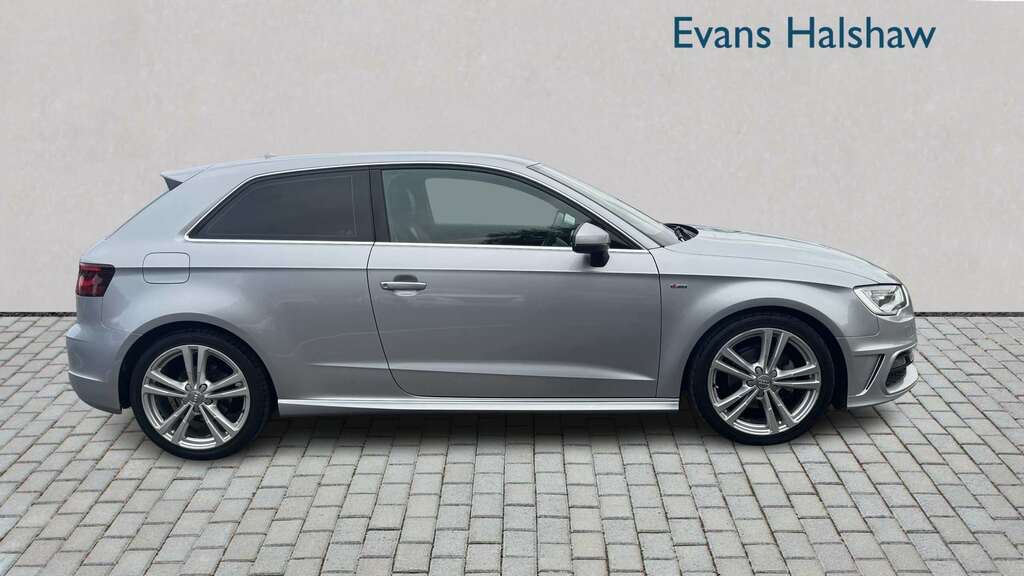 Audi A3 1.6 Tdi 110 S Line S Tronic Nav 2015 Silver #5