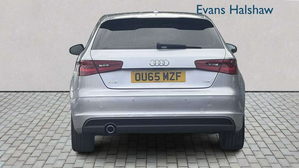 Audi A3 1.6 Tdi 110 S Line S Tronic Nav 2015 Silver #3