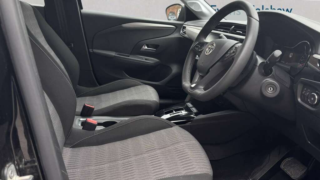 Vauxhall Corsa 1.2 Turbo Design 2023 KF23OZC Black #3