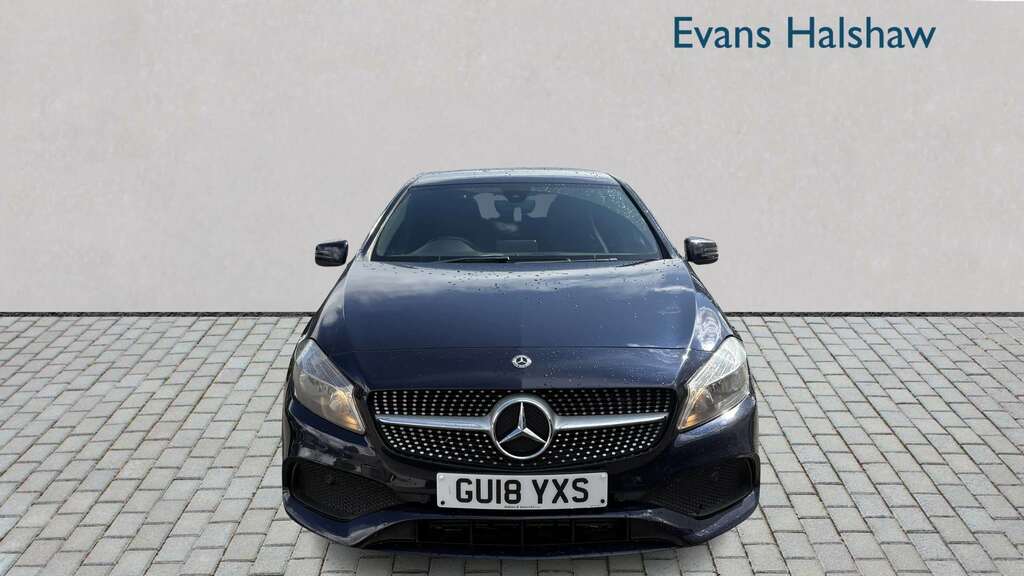 Mercedes-Benz A Class A180d Amg Line 2018 GU18YXS Blue #2