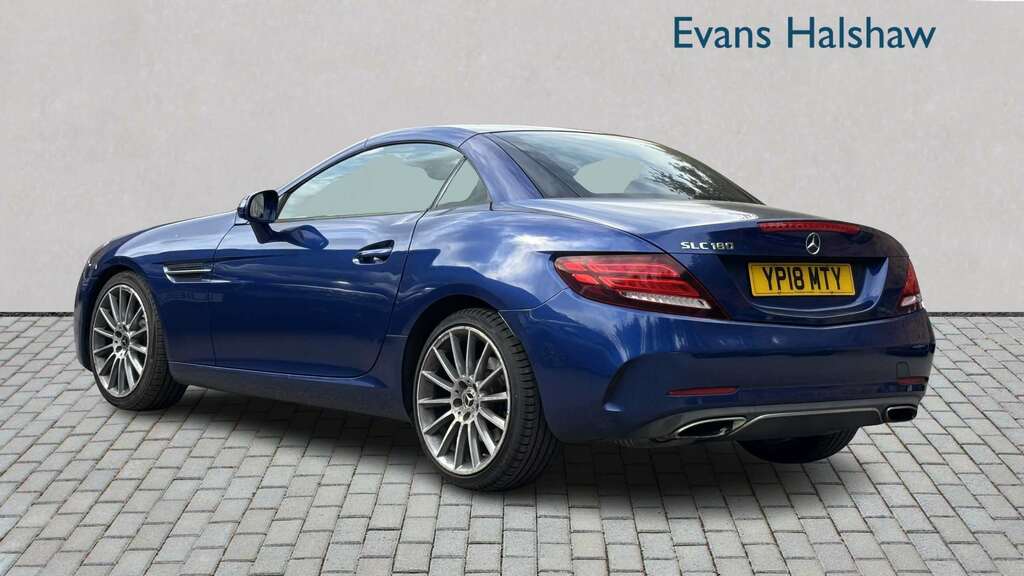Mercedes-Benz SLC 180 Amg Line 2018 YP18MTY Blue #2