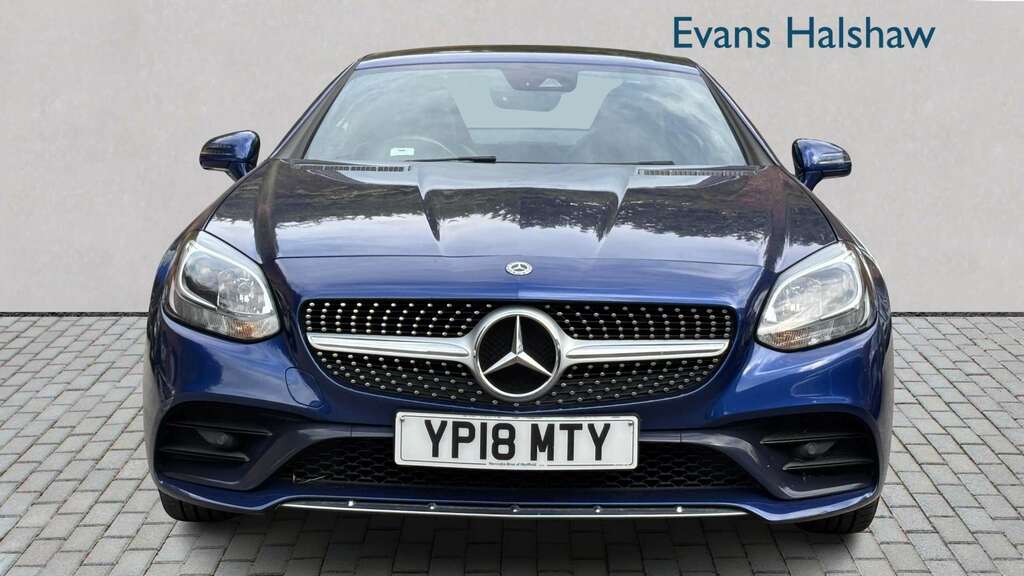 Mercedes-Benz SLC 180 Amg Line 2018 YP18MTY Blue #4