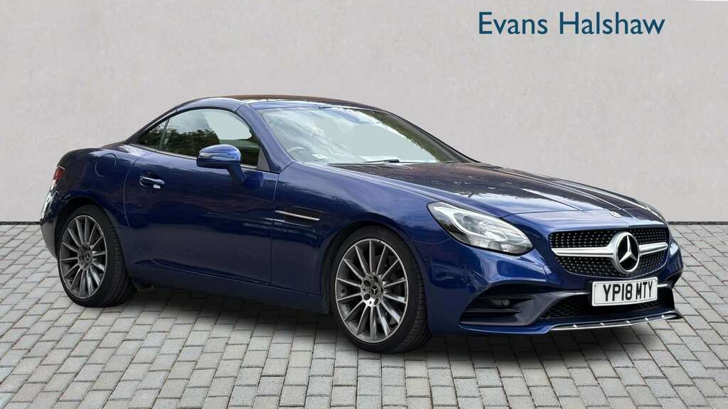 Mercedes-Benz SLC 180 Amg Line 2018 Blue