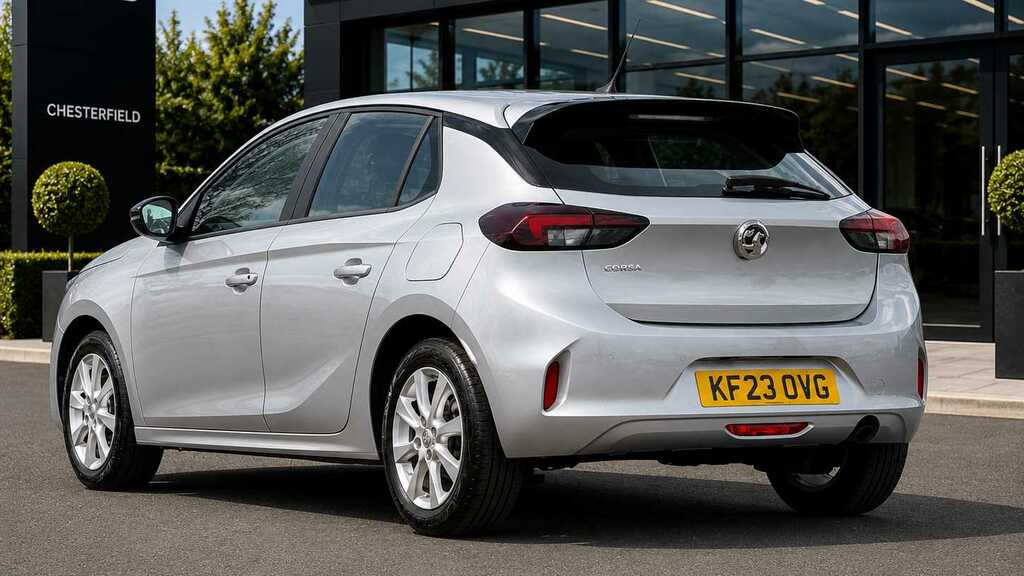 Vauxhall Corsa 1.2 Turbo Design 2023 KF23OVG White #2