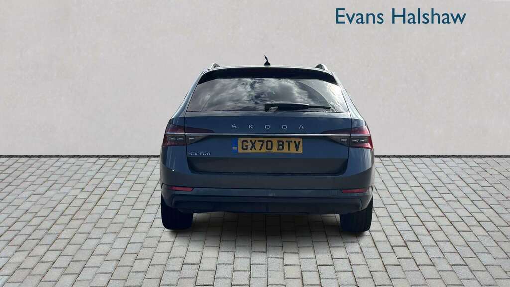 Skoda Superb 1.5 Tsi Se L 2020 Grey #5
