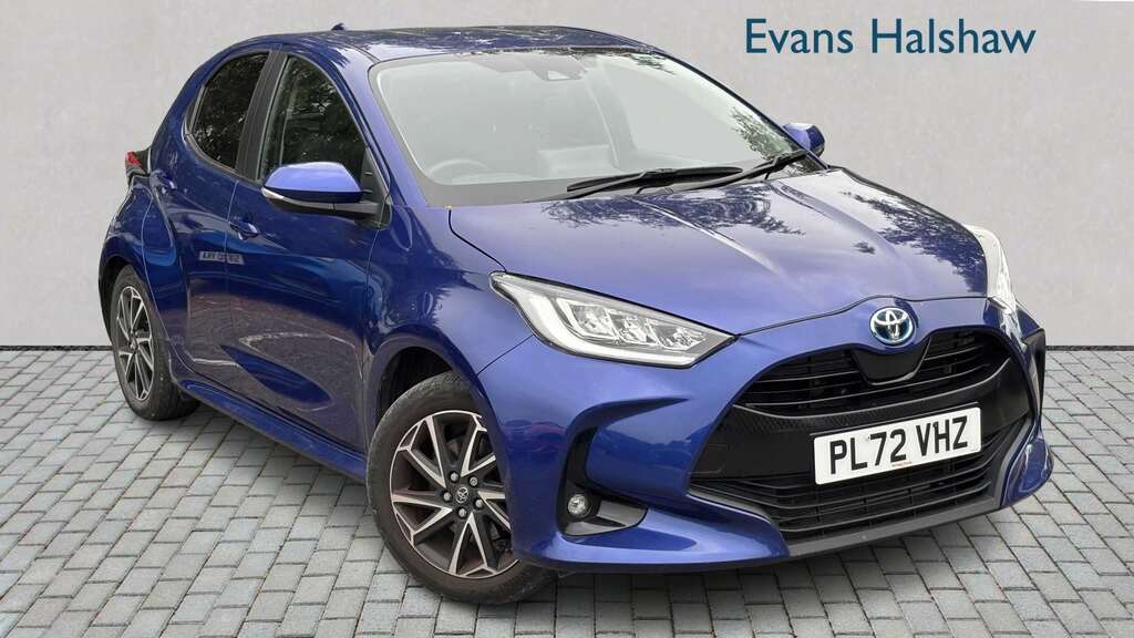 Toyota Yaris 1.5 Hybrid Design Cvt 2022 Blue