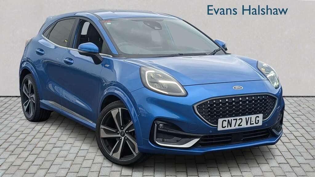 Ford Puma 1.0 Ecoboost Hybrid Mhev 155 St-line Vignale 2 Blue