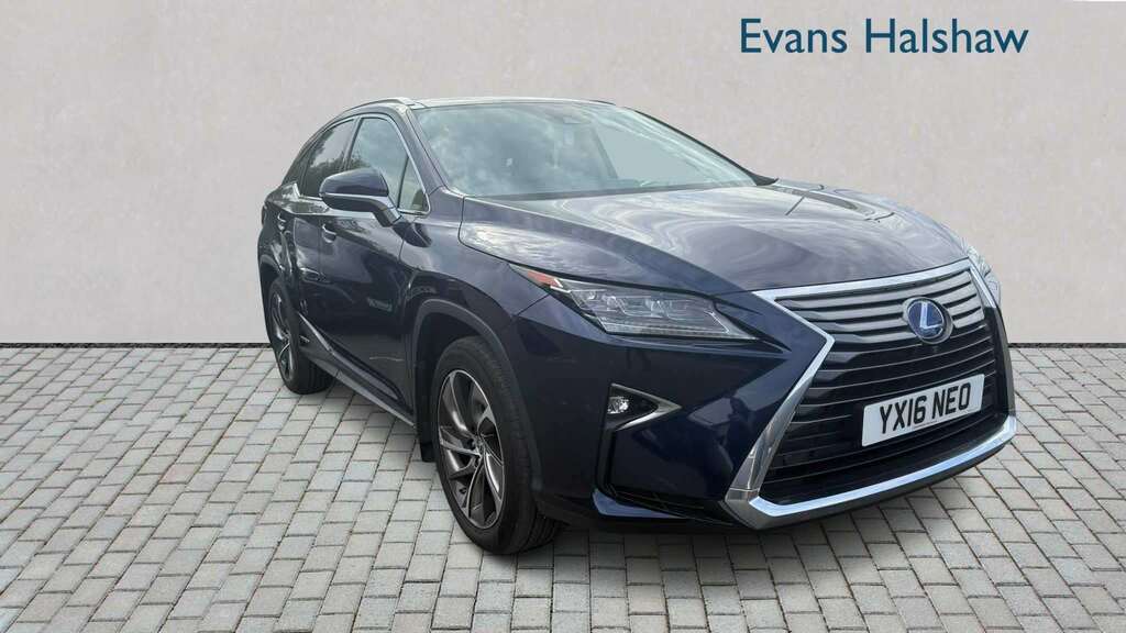 Lexus RX 450H 3.5 Premier Cvt Sunroof 2016 Blue
