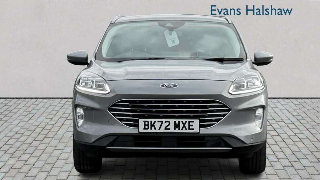 Ford Kuga 2.0 Ecoblue 190 Titanium Edition Awd 2022 BK72MXE Silver #4