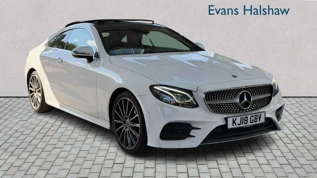 Mercedes-Benz E Class E350d 4Matic Amg Line Premium Plus 9G-tronic 2 White