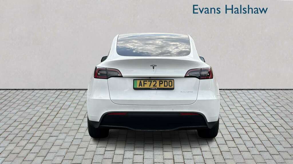 Tesla Model Y Long Range Awd 2022 AF72PDO White #5
