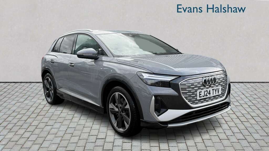 Audi Q4 E Tron 210Kw 45 82Kwh S Line Leather 2024 Grey