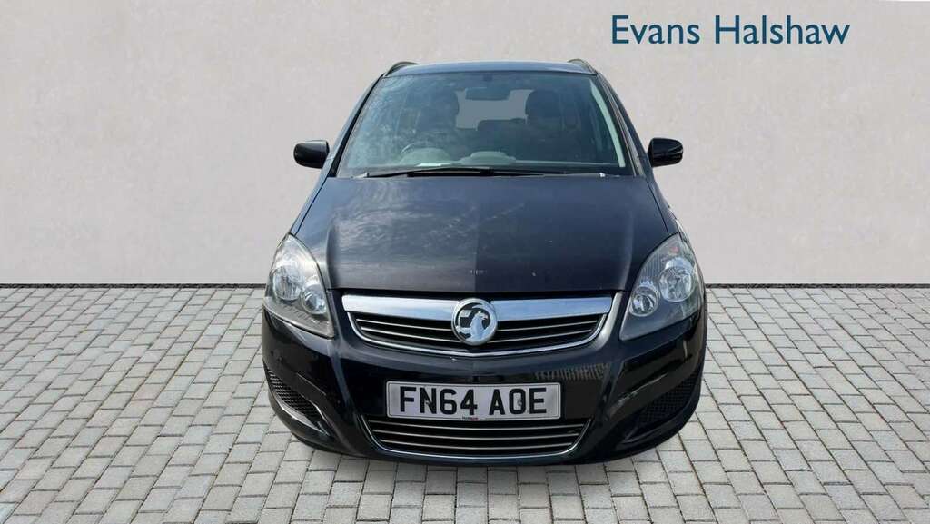 Vauxhall Zafira 1.8I 120 Exclusiv 2014 FN64AOE Black #3