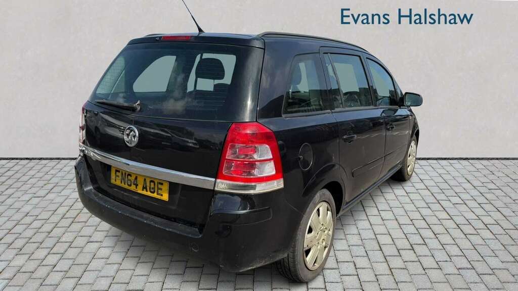 Vauxhall Zafira 1.8I 120 Exclusiv 2014 FN64AOE Black #4