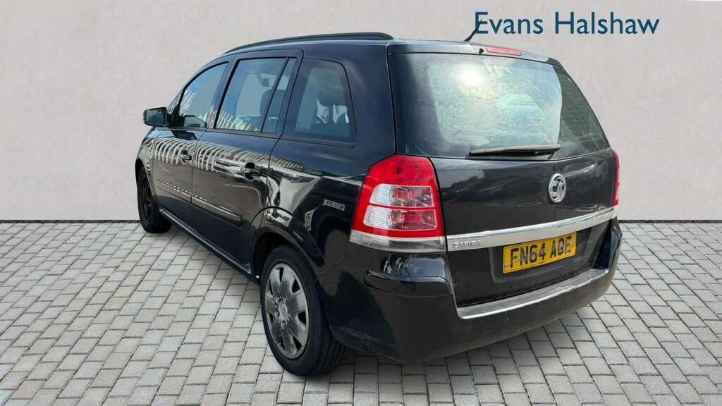 Vauxhall Zafira 1.8I 120 Exclusiv 2014 FN64AOE Black #2