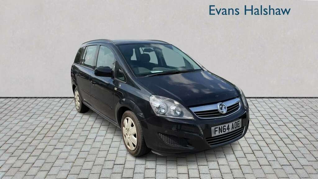 Vauxhall Zafira 1.8I 120 Exclusiv 2014 Black