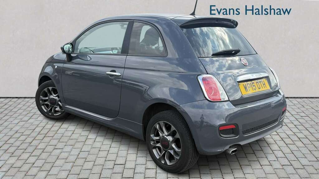 Fiat 500 1.2 S 2015 WP15OTH Grey #2