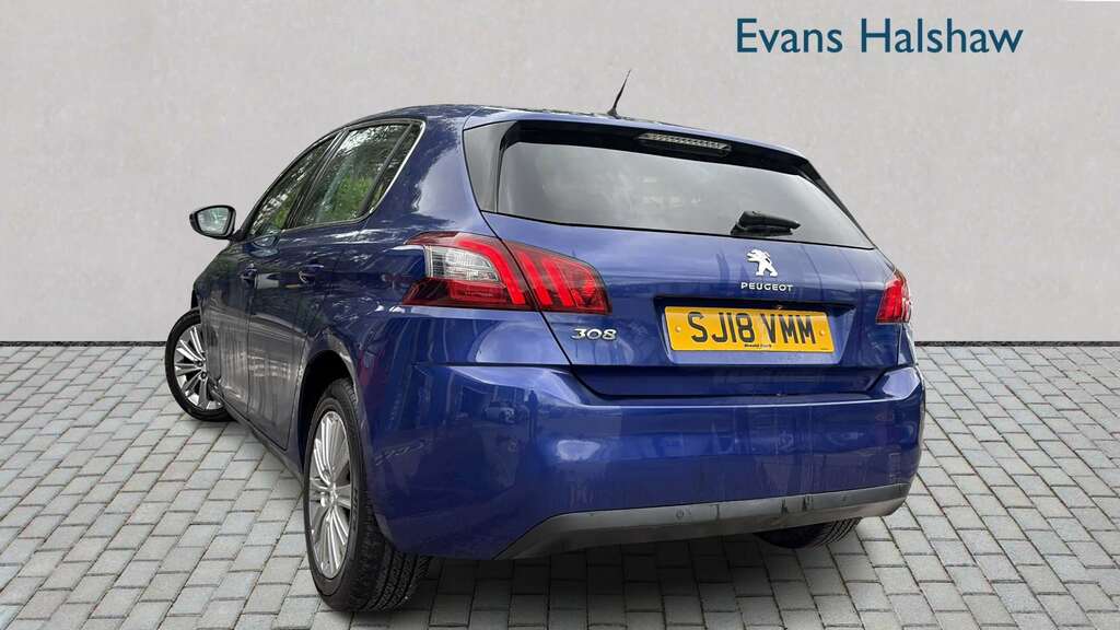 Peugeot 308 1.6 Bluehdi 120 Allure 2018 SJ18VMM Blue #2