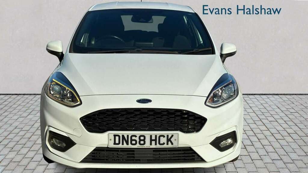 Ford Fiesta 1.0 Ecoboost 125 St-line 2018 DN68HCK White #2