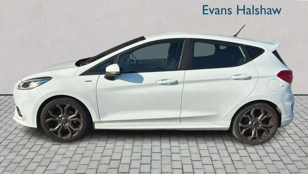 Ford Fiesta 1.0 Ecoboost 125 St-line 2018 DN68HCK White #6
