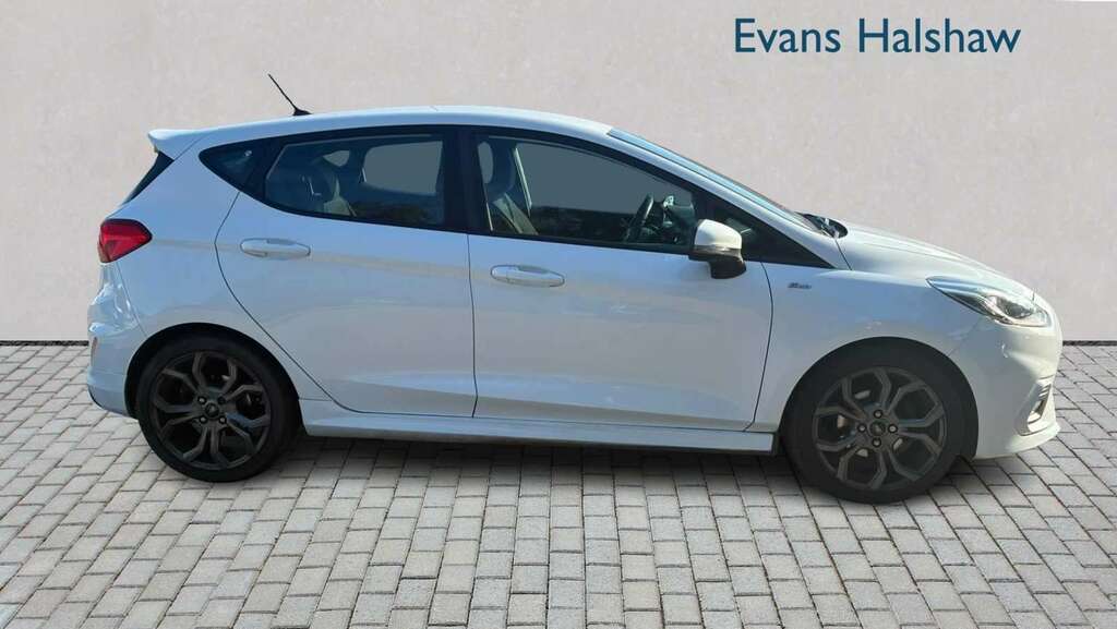 Ford Fiesta 1.0 Ecoboost 125 St-line 2018 DN68HCK White #5
