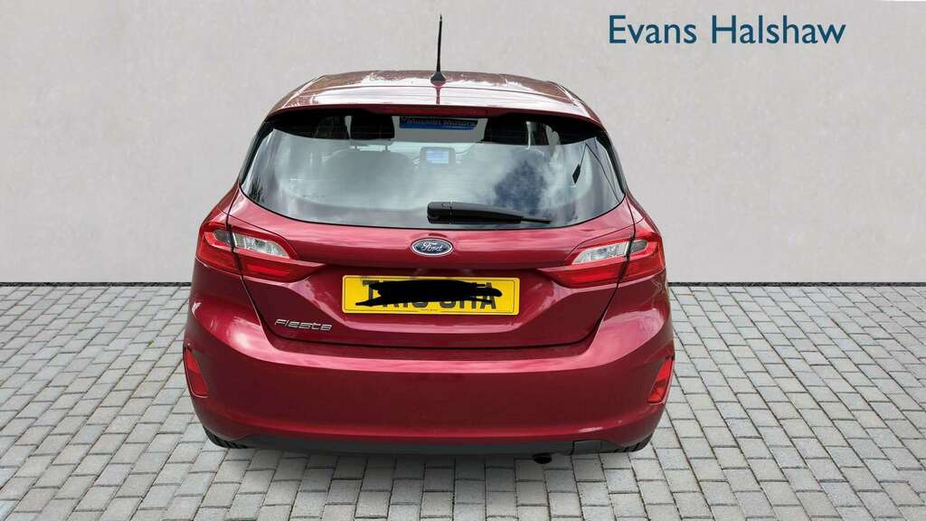 Ford Fiesta 1.1 Zetec 2018 SE67AUN Red #3