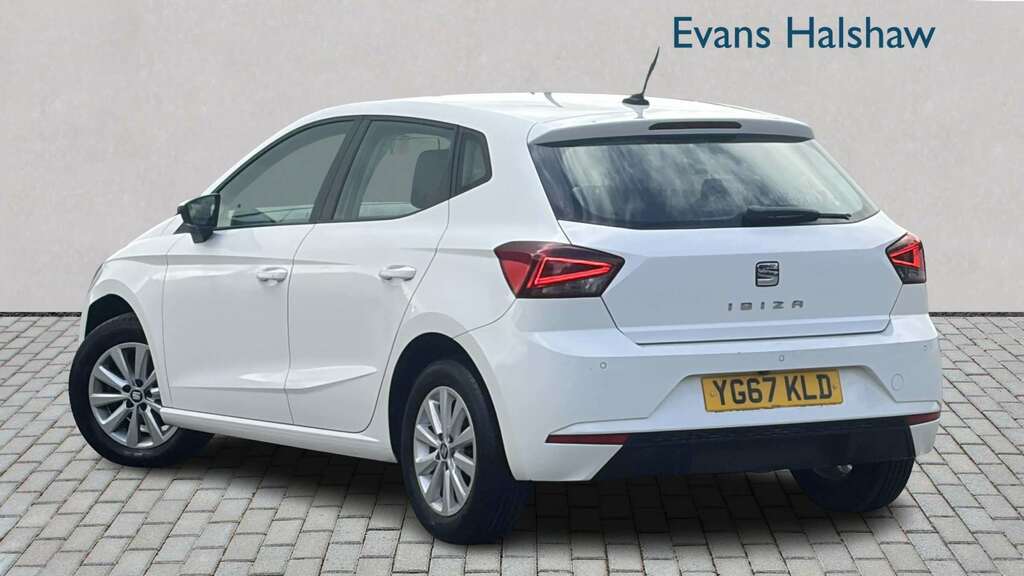 Seat Ibiza 1.0 Se Technology 2017 YG67KLD White #2