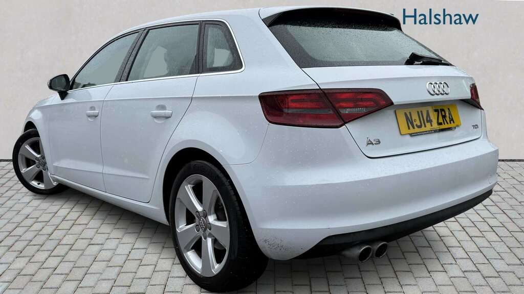 Audi A3 2.0 Tdi Sport 2014 White #2