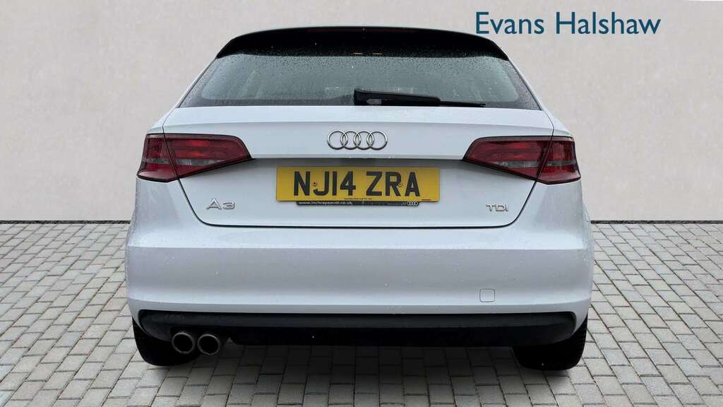 Audi A3 2.0 Tdi Sport 2014 White #6
