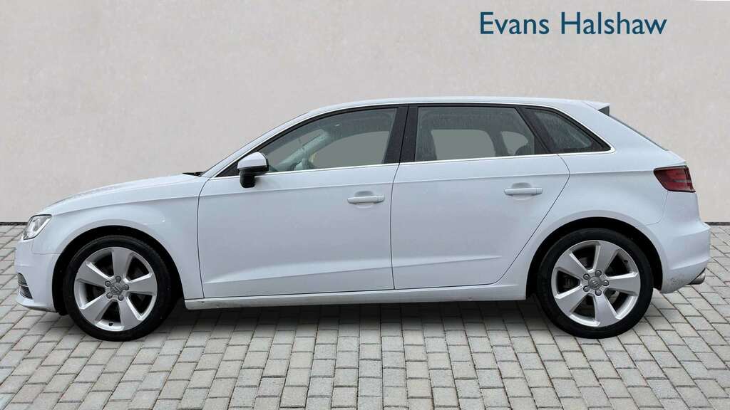 Audi A3 2.0 Tdi Sport 2014 White #3