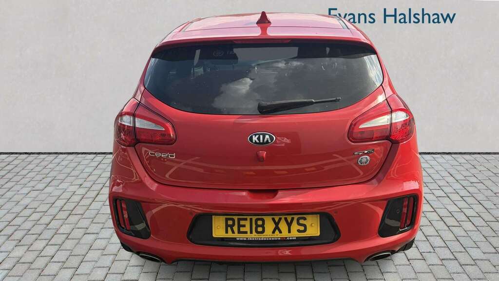 Kia Ceed 1.6 Crdi Isg Gt-line 2018 RE18XYS Red #3
