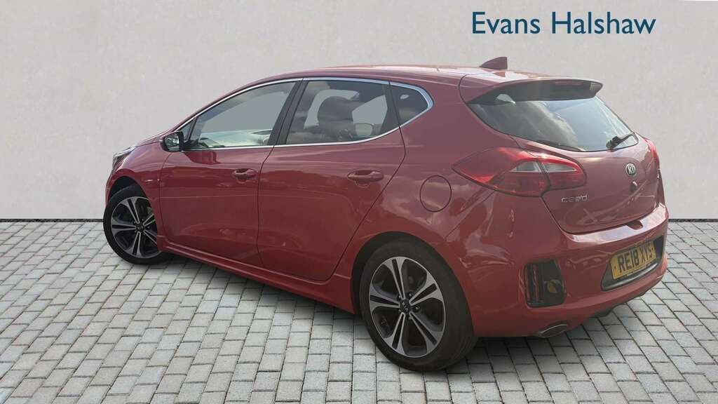 Kia Ceed 1.6 Crdi Isg Gt-line 2018 RE18XYS Red #2