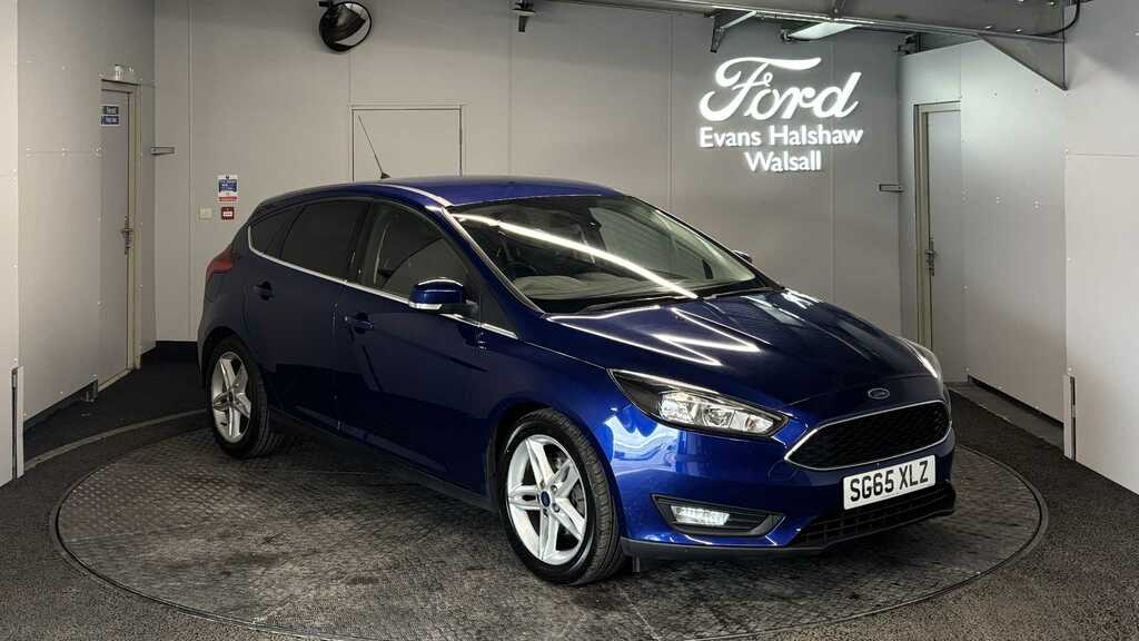 Ford Focus 1.5 Tdci 120 Zetec 2015 Blue