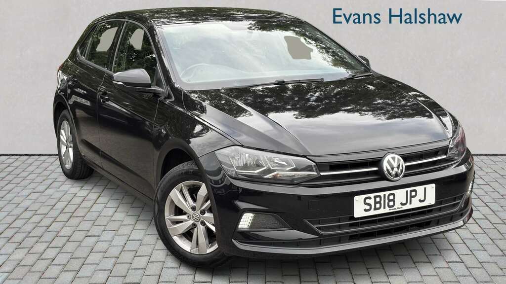 Volkswagen Polo 1.0 Se 2018 Black