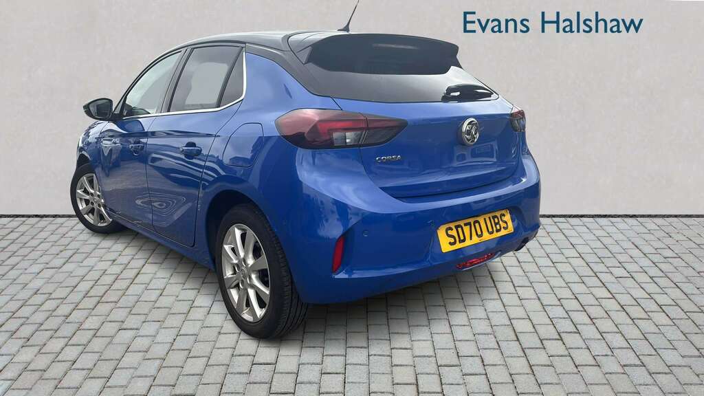 Vauxhall Corsa 1.2 Turbo Elite Nav 2020 SD70UBS Blue #2