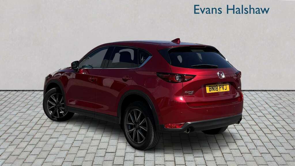 Mazda CX-5 2.2D 175 Sport Nav Awd 2018 BN18PVJ Red #2